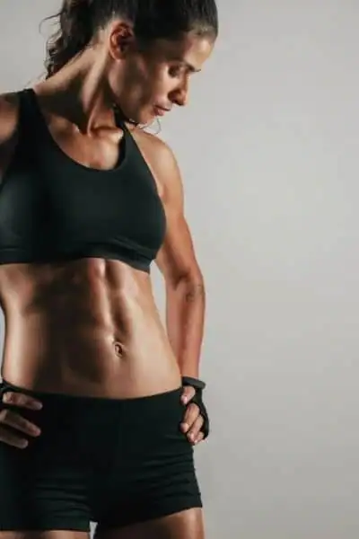 Toning Up at Home: The Ultimate Guide to Bodyweight Exercises 2 Image of woman's toned stomach after bodyweight exercises Weymouth and non-surgical treatment from Lipo 360