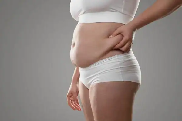 The Hidden Connection: How Stress Shapes Your Fitness and Body Composition 1 Image of stress belly Weymouth How Lipo 360 can help manage your symptoms