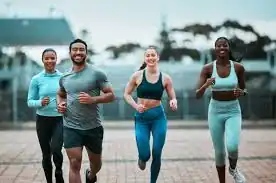 Achieving the Perfect Tone: How Often Should You Exercise for Results? 3 image of man and 3 women doing cardio exercise Weymouth to help tone and remove fat from the body.
